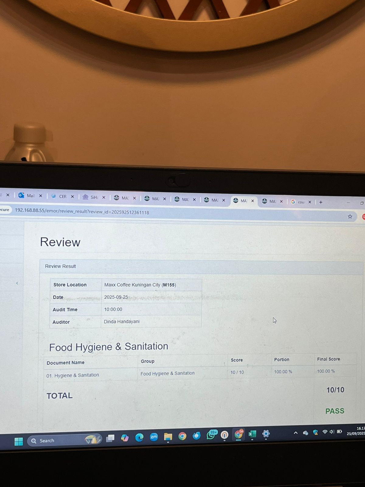 Store Audit